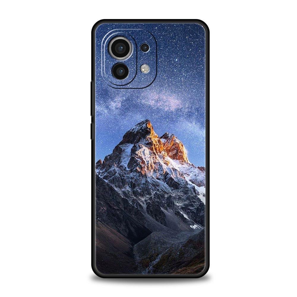 Чехол для телефона для Xiaomi Mi 15 14 14T 13T 12T Pro 12 13 11 Lite 5G 11T X6 X5 Pro Мягкий ТПУ чехол Гора Эверест первый в мире