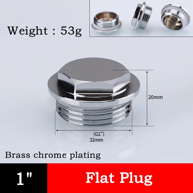 1 шт. BSP 1/8"~2" Резьба внутренняя/наружная Латунный Трубный Шестигранная Головка Латунная Заглушка/ Торцевая Крышка/ Пробка Сантехнический Фитинг Соединитель Адаптер для Крана