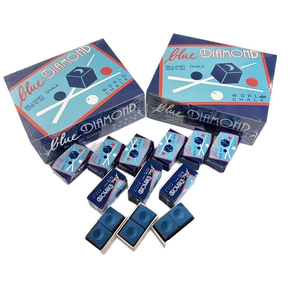 Порошок мела для бильярдного кия Blue Diamond Chocolate - Черный 8/9 Шары Аксессуары