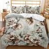 European style pattern three-piece bedding eBay3D digital quilt cover
