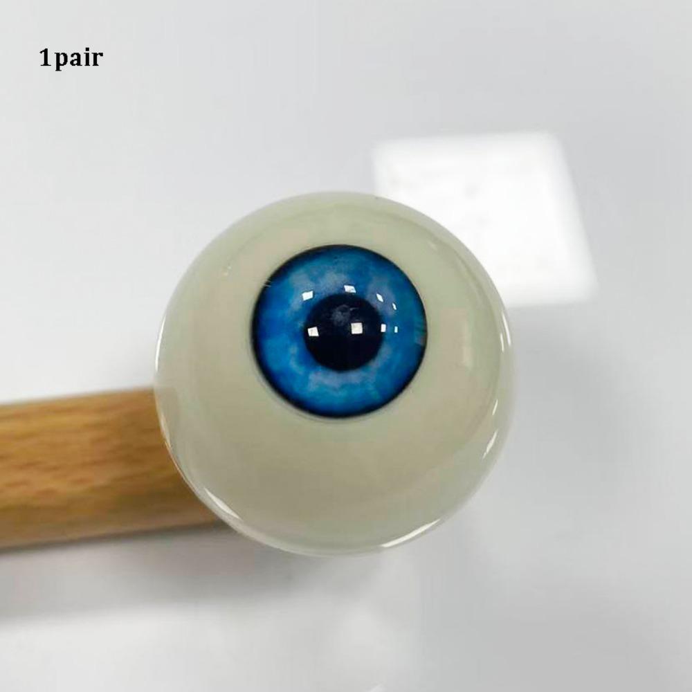 1pair 20mm Acrylic Fake Eyes Eyeballs 10 Styles DIY Doll Making Crafts For BJD Doll