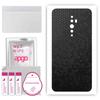 apgo Protective Skin Sticker for the Back Compatible with Oppo Reno2 Z, Wrap Film, Foil, Vinyl - Pattern Black Honeycomb