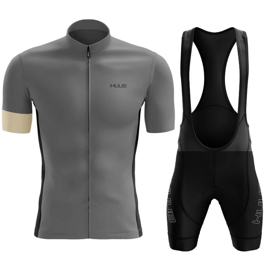 Cycling Clothes Short-sleeved Cycling Clothes Cycling Clothes Sportswear HUUB Tops Pants Professional Cycling Equipment, Quick Drying
