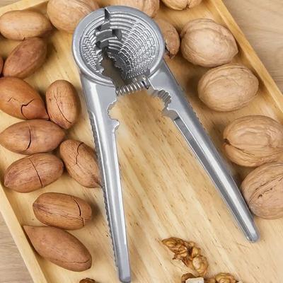 Многофункциональный металлический щип для грецких орехов, многофункциональный бытовой орехокол, инструмент для очистки скорлупы для фундука, каштанов, кухонный аксессуар