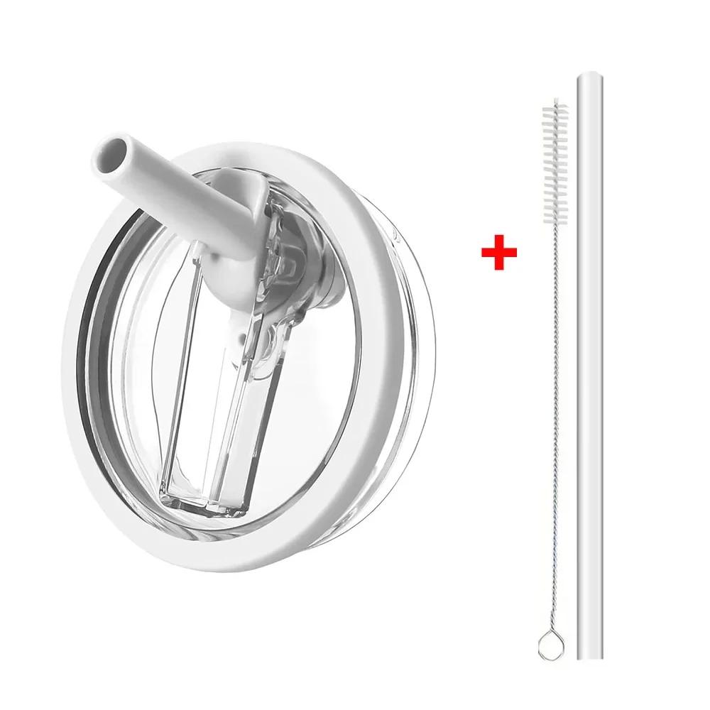 Крышка 40 унций для тамблера Stanley Flip Straw с защитой от протекания, сменная крышка для аксессуаров для стакана Stanley, крышка для соломинки