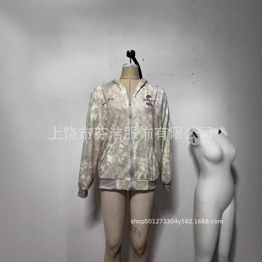 2025 European and American foreign trade casual hooded digital 3D printing slim-fit hooded pullover new sweater sweatshirt