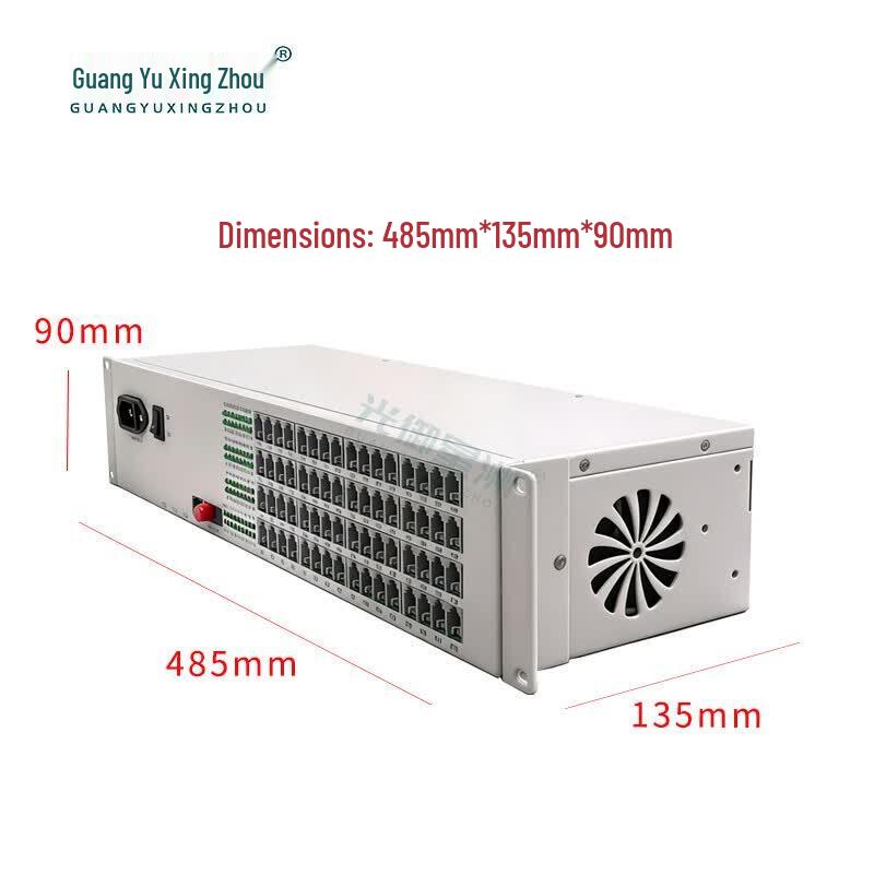 GY-64P1FE 64-Channel Telephone & Ethernet PCM Optical Transceiver