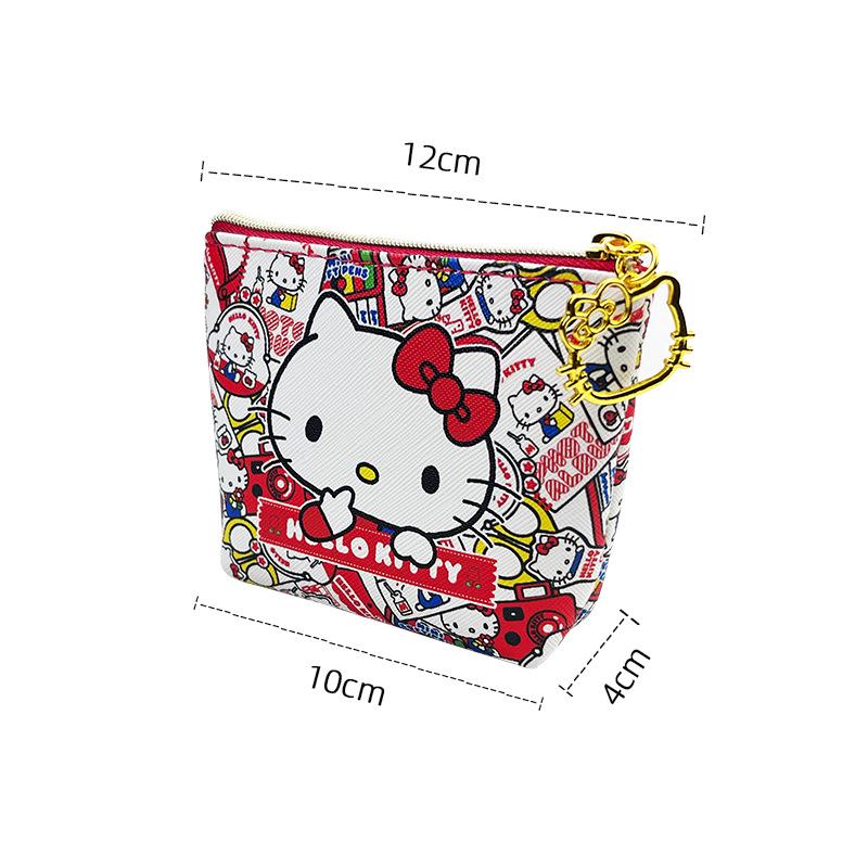 Мультяшная монетница Hello Kitty - Мини-кошелек на молнии для девочек