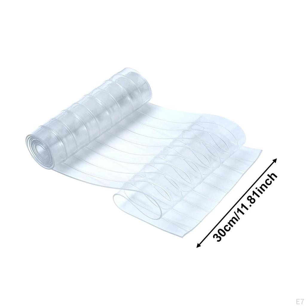 ПВХ полосовые завесы для дверей Складские принадлежности Легко резать и устанавливать Обрезаемая длина 5 футов Собака