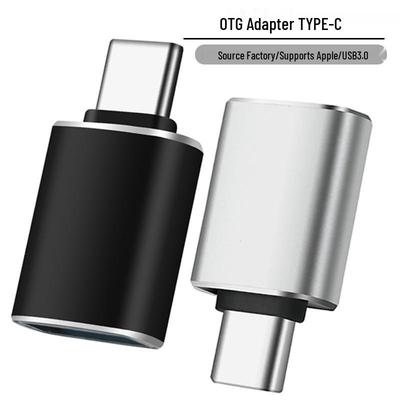 Адаптер USB 3.0 на Type-C OTG для телефона, флешки, кардридера, мыши (Совместимо с Apple и Android)