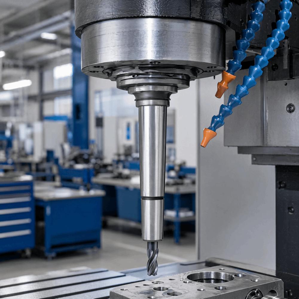 MT2-B16-M10 Morse Taper Adapter Self Tightening Drill Chuck Connecting Shaft For Milling Machines