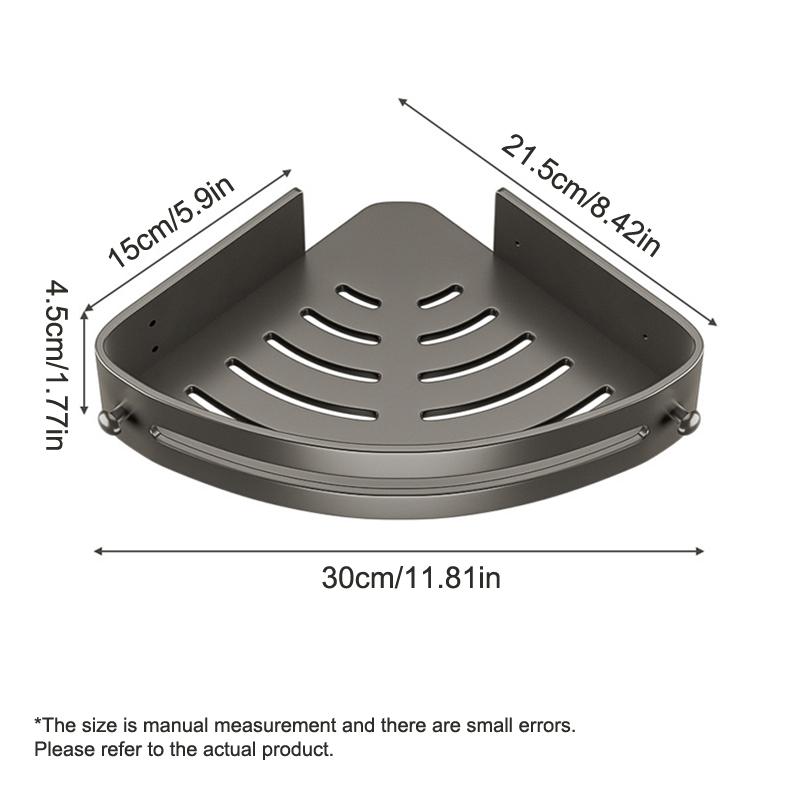 Трехъярусная настенная полка для ванной комнаты, не требующая сверления, угловая полка для душа, пластиковая полка для шампуня, полка для хранения принадлежностей для душа, аксессуары для ванной комнаты