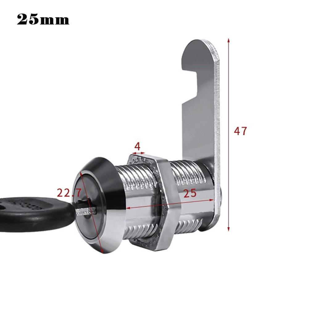 Холоднокатаная сталь кулачкового замка с 2 ключами для шкафа почтового ящика