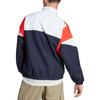 Adidas Спортивная повседневная куртка на молнии с цветными блоками, мужская куртка синего и черного цвета IB4307
