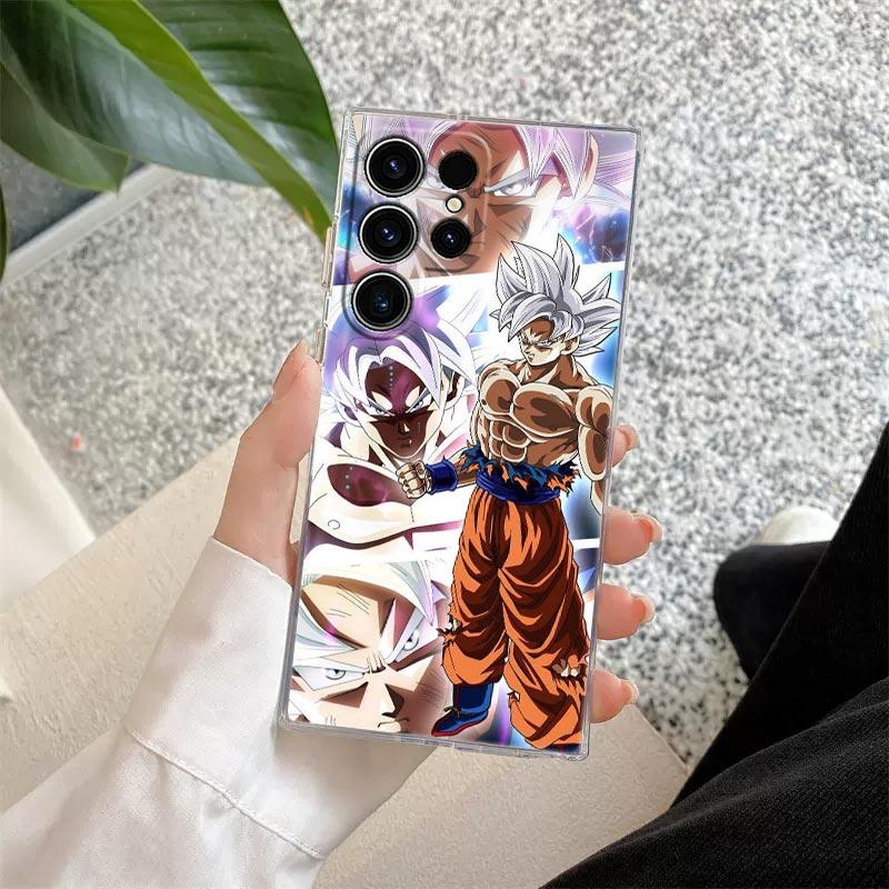 Goku Gohan Dragons Balls Z Anime S26 Ultra Case For Samsung Galaxy S25 S26 S24 S23 Ultra S22 S20 Plus S21 FE A57 5G Phone Cover