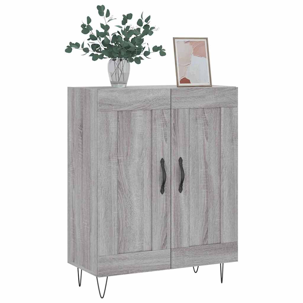 Sideboard Gray Sonoma 69.5 x 34 x 90 cm Particleboard