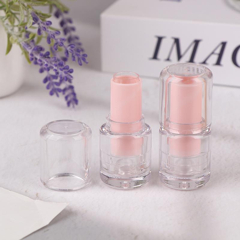 3,5 мл Круглые Полупрозрачные Пустые Тубы для Бальзама для Губ Контейнер для Хранения Помады Флакон для Блеска для Губ Дорожная Упаковка для Макияжа