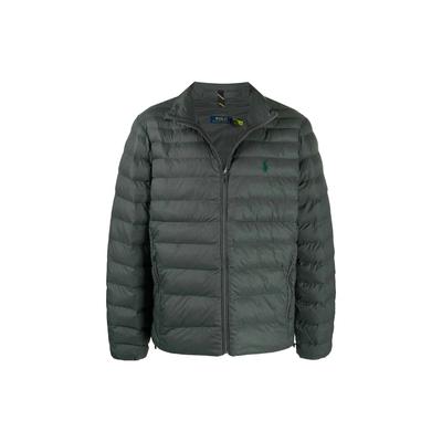 Polo SS22 Логотип Вышитый Стоячий Воротник Куртка Мужская Куртки Серый 710810897-011