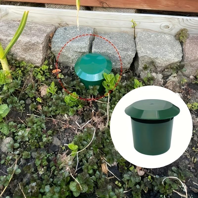 1pc Plastic Snail & Slug Catch Trap - Gardening Pest Control, Vegetable and Flower Harmless, Durable Green Catcher