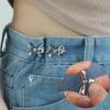 Bowknot Button Adjuster For Pants And Skirts Waist Tightener Adjustable Waist Buckle For Jeans No Sewing Required