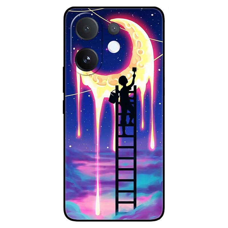 For Vivo V60 5G Soft Silicone Shell Protective Cover Cool Car Animal Cartoon Pattern Phone Case For vivo T4 Pro V60 V60E 5G Capa