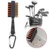 Convenient Cleaning Tool Golf Accessories Double-sided Golf Club Brush Scrub Cleaning Brush