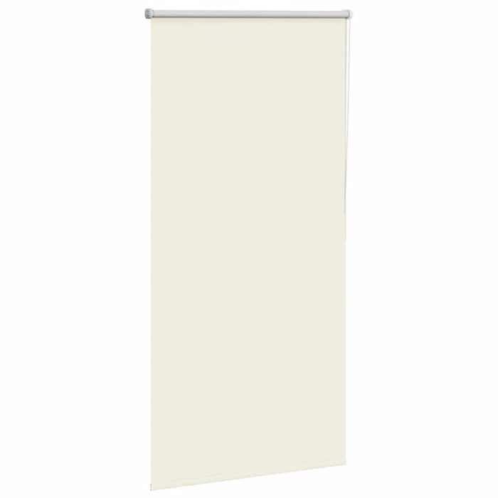 VidaXL Store enrouleur occultant blanc cassé largeur du tissu 70,7 cm, store de jour et de nuit, store de cuisine, store 4011643