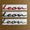 1 шт. 3D значок с эмблемой LEON, металлические буквы и логотип на багажник, наклейки для аксессуаров стайлинга автомобиля