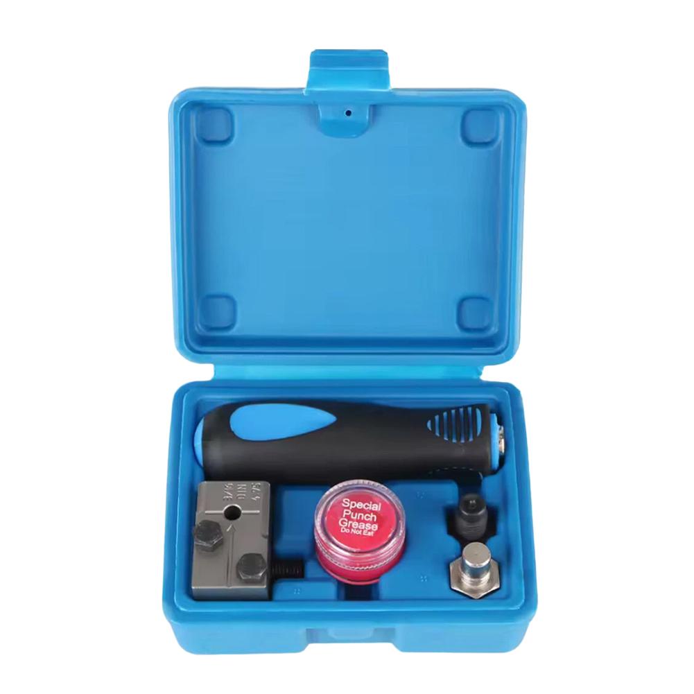 3/16In Brake Line Flaring Tool Kit Lasting Brake Lines Repairing Tool Kit Brake Flare Tool Kit for Motorcycle Automotive Truck