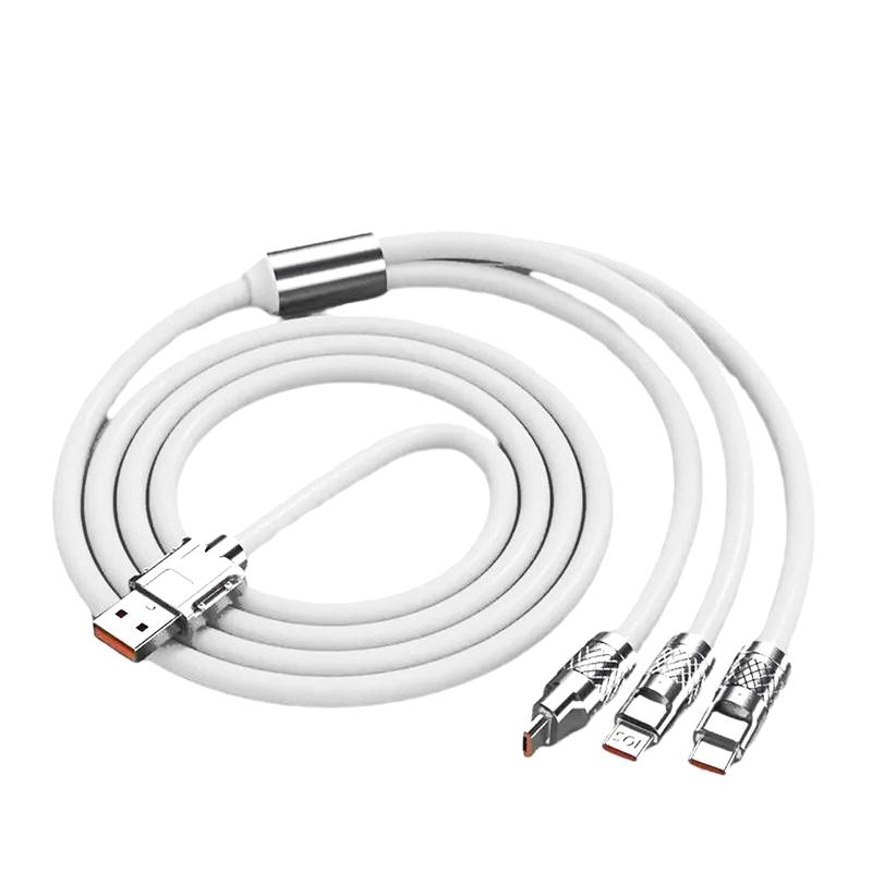 3 в 1 шнур быстрой зарядки USB Type C/интерфейс для Apple Micro USB кабель 120 Вт для Iphone Xiaomi Samsung Huawei Redmi зарядное устройство кабель для быстрой зарядки