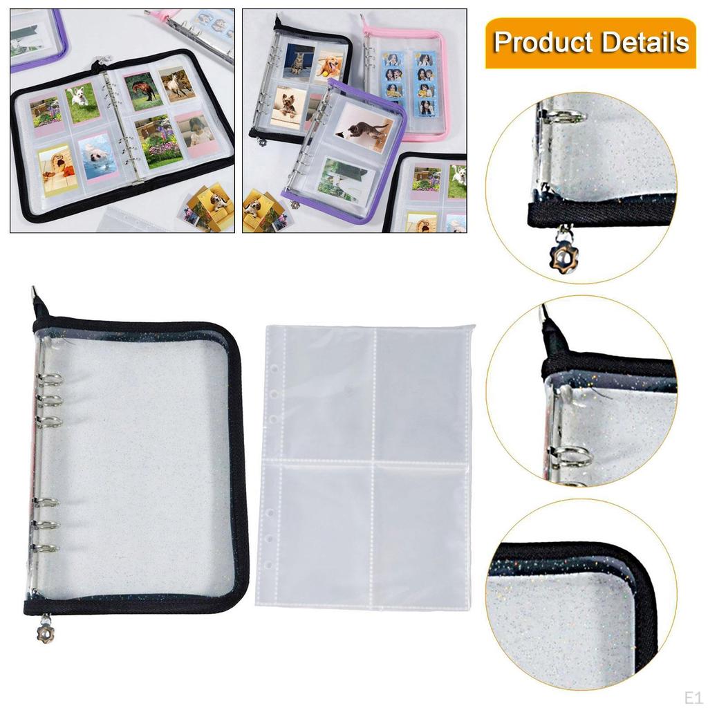 Binder Photo Album 25 Sheets Internal Pages DIY Photocard Collect Book Holder for