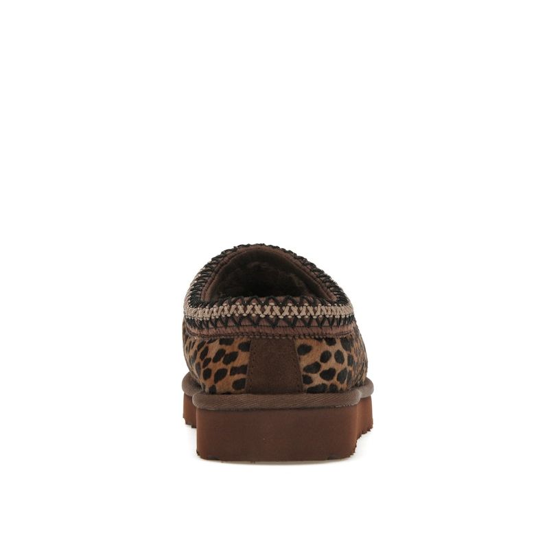 UGG Тасман Каспийские тапочки Обожженный кедр Гепард Женские кроссовки Коричневый 1158350-BCDR