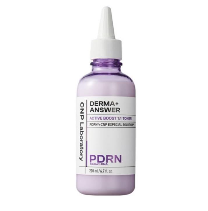 CNP Тонер Derma Answer Active Boost (ПДРН) 200 мл – Уход для сияния и увлажнения кожи