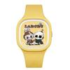 Стильные мультяшные силиконовые кварцевые часы Labubu для студентов и всех возрастов
