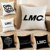 Классический корейский бренд L-Lmcs Чехлы для подушек-кушонов Короткий плюш Двусторонний принт Квадратные декоративные чехлы для подушек на диван