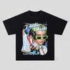 Billie Eilish  Style Cotton Unisex Print Tshirt  New Luxury Short Sleeve Unisexs and Womens Hip Hop Summer  Tshirt