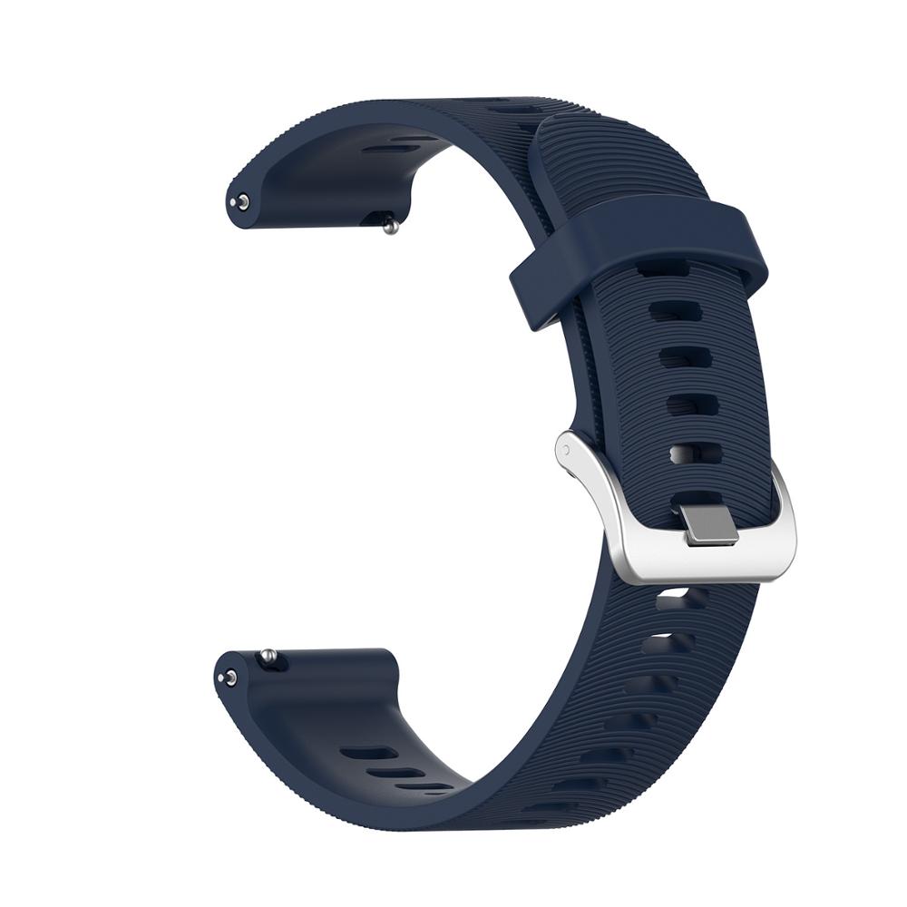 Wrist Strap For Garmin Forerunner 245/245M Official Button Silicone Band for Garmin 645 645 Music Approach S40 watch Bracelet