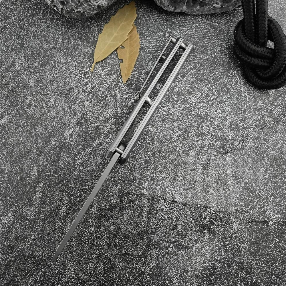 Stainless Pocket Knife Folding Knife 7Cr13Mov Blade 420 Steel Handles Kitchen Knife Utility Chef Knives Sharp EDC Multitool