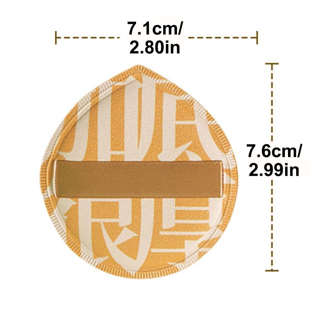 Треугольный спонж для нанесения тональной основы в форме капли воды для жидких кремов и пудры