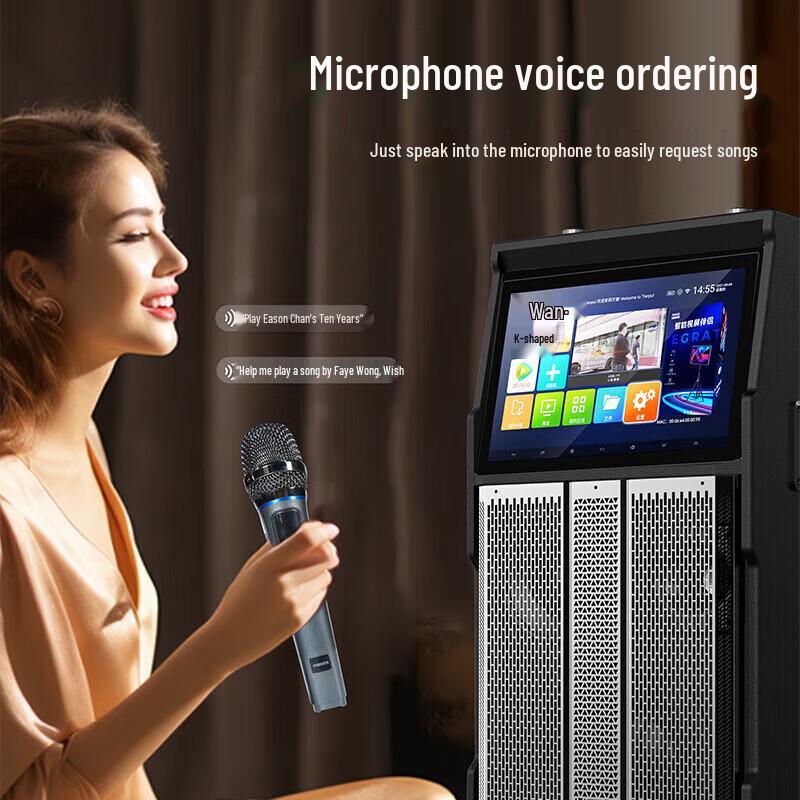 Malata Portable KTV Speaker System with Display (CN version)