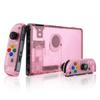 Custom DIY Replacement Case Shell for eXtremeRate Clear Material Back Plate for Switch Holder Handle Controller Housing for Complete Button Set