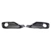 Black Left Right Front Hood Fog Light Lower Grill Grille Cover For 3 Series F30 F31 2011-2018