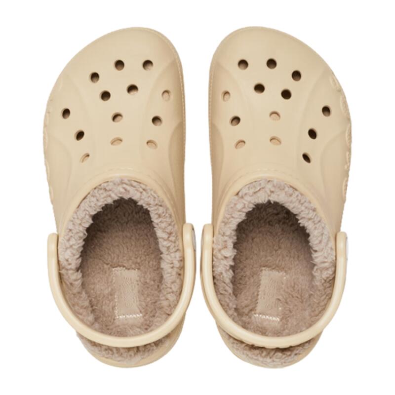 Crocs Baya Simple and Fashionable Comfortable and Versatile Hole Shoes Same for Men and Women Brown