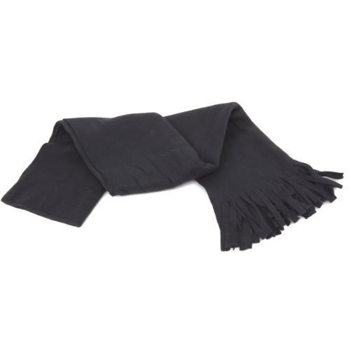 Floso Ladies/Womens Plain Thermal Fleece Winter/Ski Scarf With Fringe
