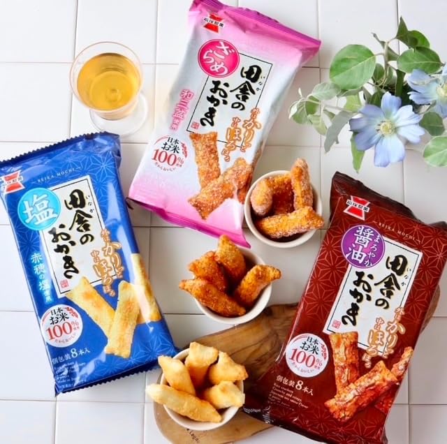 Iwatsuka Seika Countryside Okaki Zarame Flavor 8 бутылок по 12 пакетов