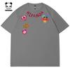 Hello Hipanda, Panda Sweat Wicking Cool Sensation, Quick Drying Breathable Loose Short-Sleeved T-Shirt