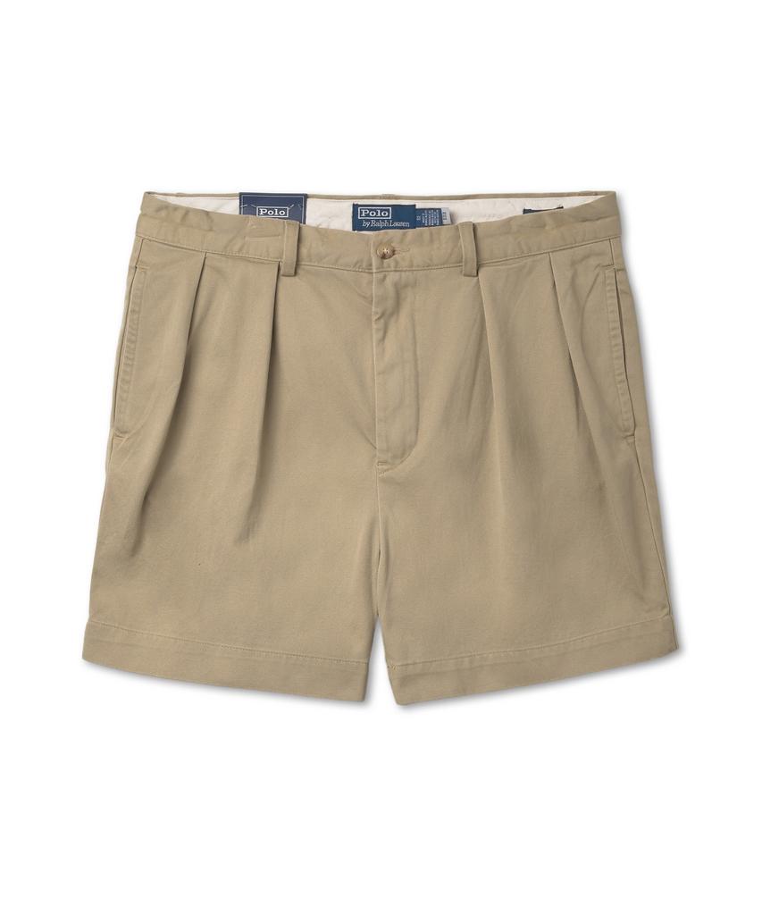 POLO RALPH LAUREN Comech 12.7Cm Relaxed Fit Pleated Shorts - Rl Khaki