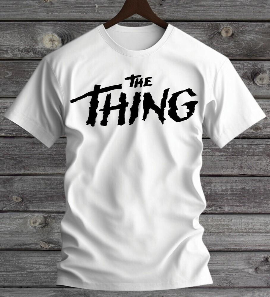 The Thing Horror Movie T-Shirt White S-3XL