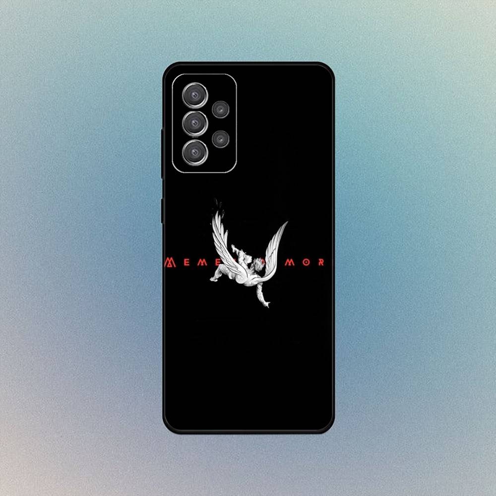 Чехол для телефона Memento Mori для Samsung S25, S24, S21, S22, S23, S30, Ultra, S20, Plus, Fe, Lite, Note, 10, 9, 5G Черная крышка