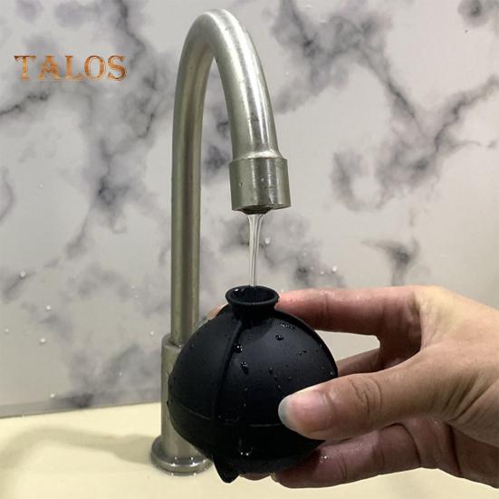 Ящик для хранения льда с крышкой, воронка для изготовления ледяных шаров, отличная форма для хоккея с шайбой в форме большого шара, бытовые принадлежности